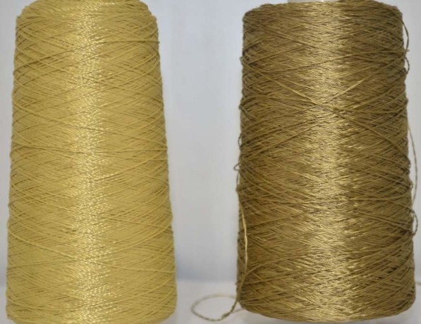 Арамидная нить 45 тварш 46 текс соломенно-коричневая ГОСТ Р 53019-2008 фото