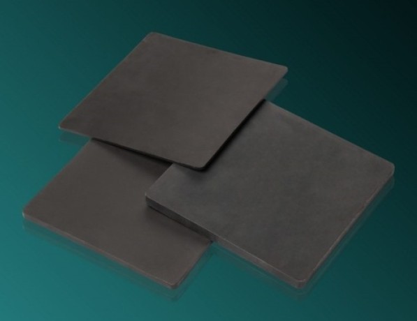 Арфлон пластина темно-серая CF20 40х290х290 мм фото