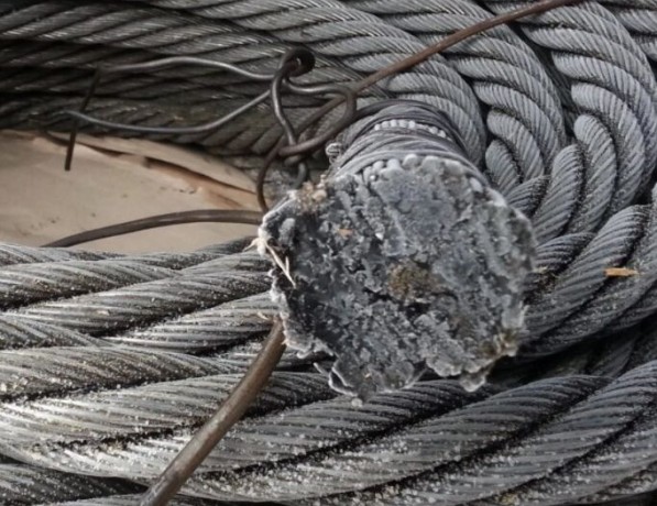 Канат стальной двойной круглопрядный правой свивки ВК ЛК-РО 11,5 мм ГОСТ 7668-80 фото