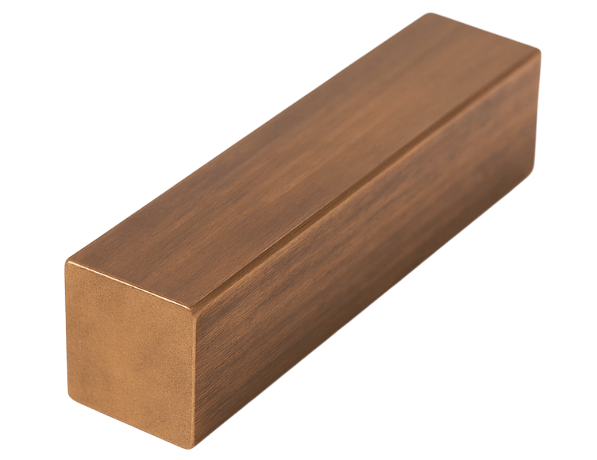 Квадрат бронзовый х/д БрБ2 30х30 мм ГОСТ 15835-2013 фото