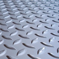 Лист нержавеющий рифленый г/к чечевица фото