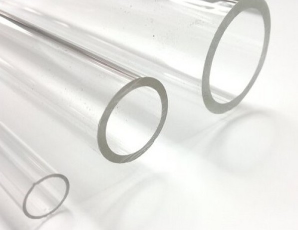 Оргстекло труба круглая прозрачная PLEXIGLAS 4х450х2000 мм фото