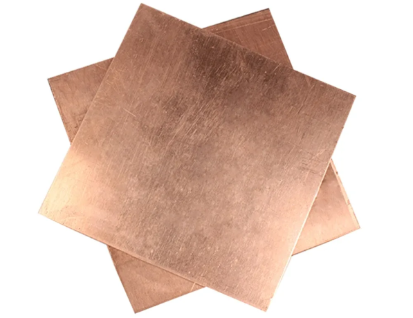 Пластина медная луженая для гальваники М1 0,1х25х40 мм ГОСТ 1173-2006 фото