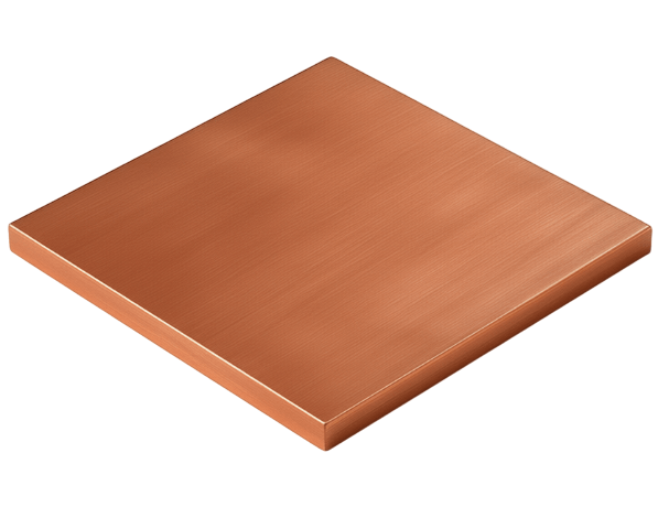 Плита бронзовая литая БрАЖ9-4 190 мм ГОСТ 18175-78 фото