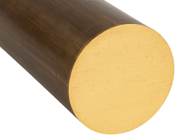 Поковка бронзовая круглая кованая БрАМц9-2 100 мм ГОСТ 1628-2019 фото