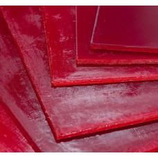 Полиуретан пластина красная фото