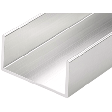 Профиль алюминиевый П-образный фото