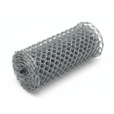 Сетка нержавеющая крученая оцинкованная для габионных конструкций фото