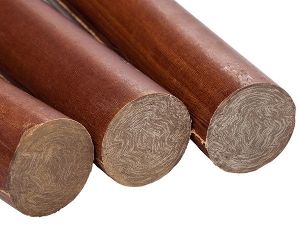 Текстолит стержень электротехнический 40х550 мм ГОСТ 5385-74 фото