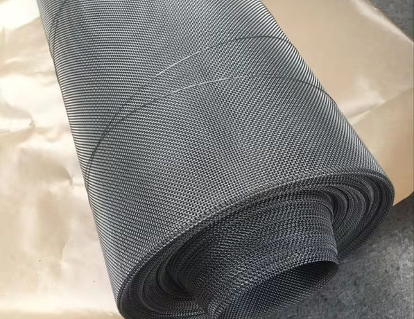 Сетка вольфрамовая тканая 0,15х0,15х0,1 мм фото